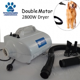 Duble Motor Pet Dryer Blowing Machine