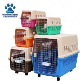 Two-door Top Load Pet Kennel Cage